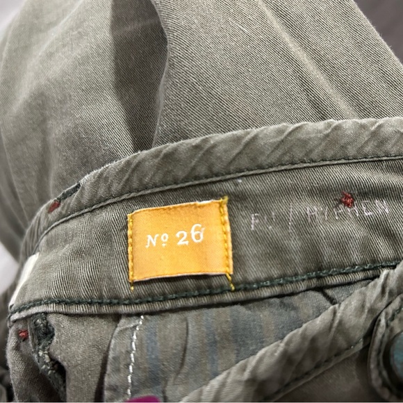 Anthropologie Pilcro and the Letter press Women’s Green utility pants - Picture 10 of 11